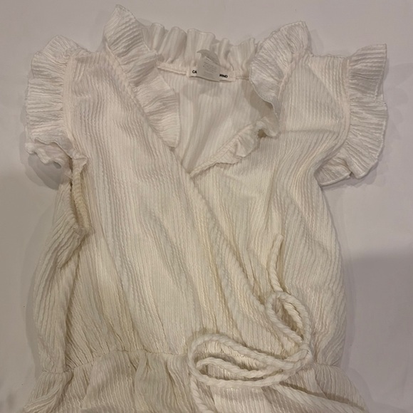 Women Caution to the Wind Cream Dress - Picture 2 of 4